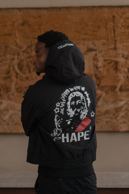 'Within' Windbreaker Set (Black)