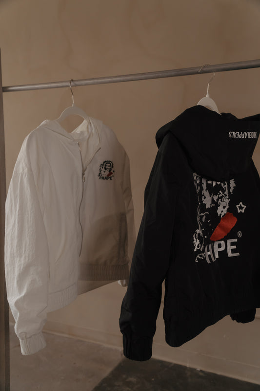 'Within' Windbreaker Set (Black)