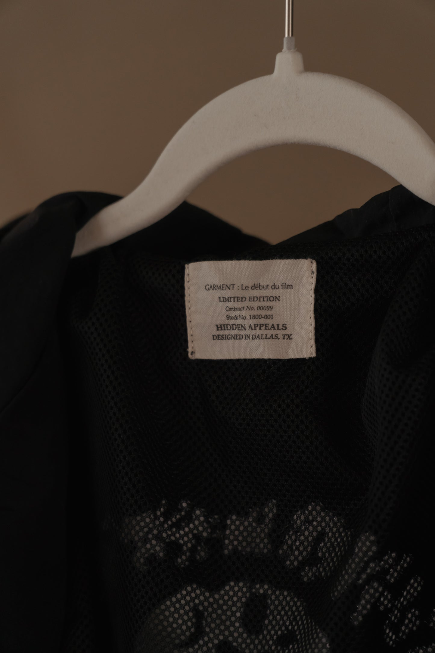 'Within' Windbreaker Set (Black)